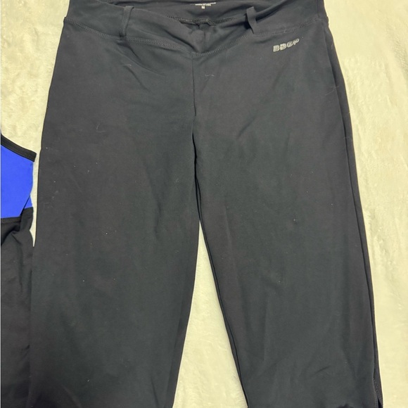 Bebe Original Black and Blue Activewear Set - Picture 2 of 12